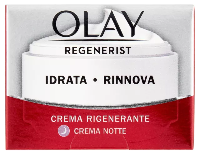 Olay Visage Regenerist Hydrate 50 Ml. Crème Nuit Fabriqué en Italie