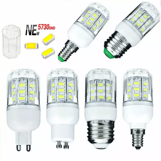 LED Glühbirne Birne Mais Licht Leuchtmittel Lampe E27 E14 3W DC12V 24V AC220V