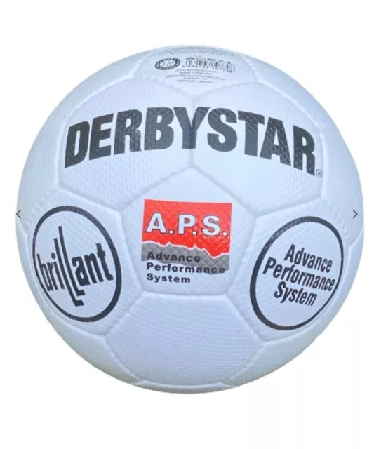Derbystar Brillant Aps Match Ball Football Fifa Approved Soccer Omb New Size 5