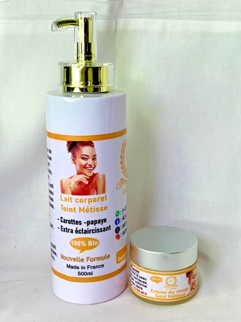 Lait Corporel Éclaircissant au Citron Cladel - Cosmétiques Eva et Perla