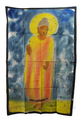 Batik de Lord Bouddha 115x 74cm tenture murale 05