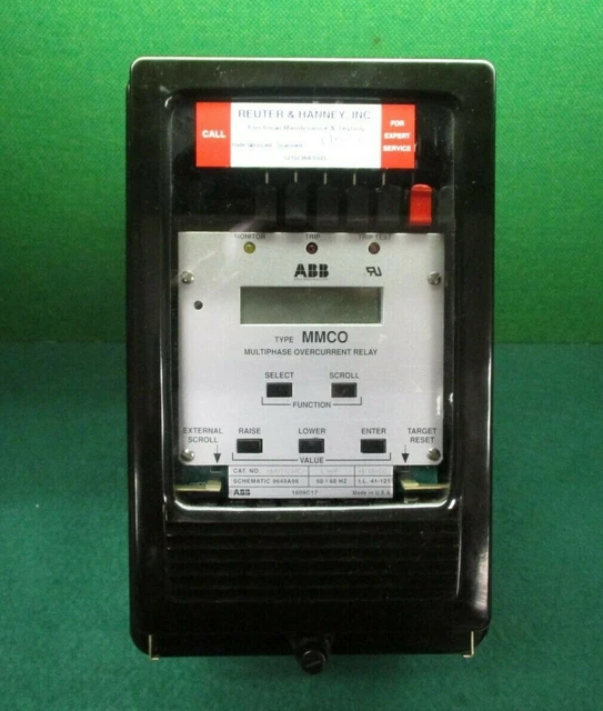Abb Mmmt5Z3Gc1 Mmco Multiphase Overcurrent Relay