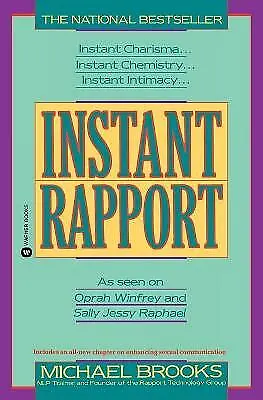 Instant Rapport - paperback, 9780446391337, Michael Brooks