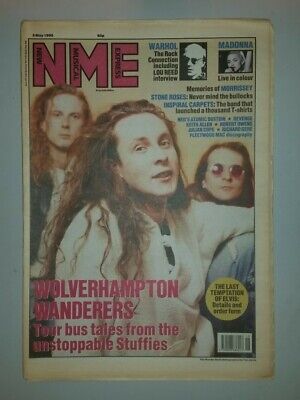 Debbie Harry Warren Beatty Lydia Lunch Stone Roses NME 26 May 1990 Vic Reeves 