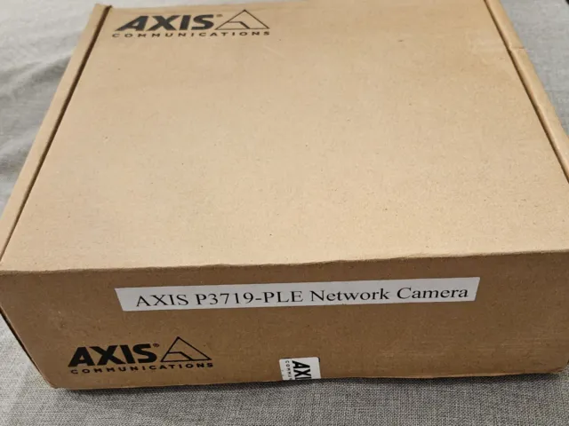 New Sealed AXIS P3719-PLE Multi-Sensor Outdoor Network Camera 01500-001