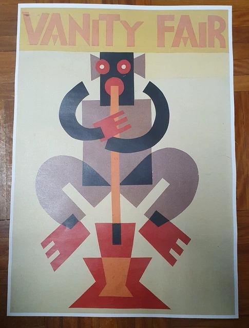 DEPERO FUTURISMO VANITY FAIR - cm. 31x42POSTER formato A3 repro