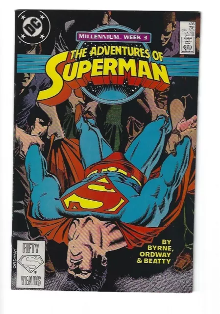 The Adventures of Superman #436 (DC Comics January 1988) Byrne, Ordway & Beatty