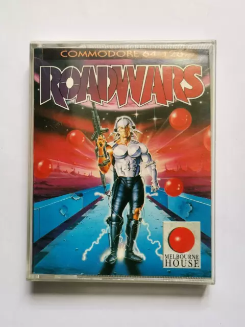 Commodore 64 Roadwars game by Melbourne House - Tested Working