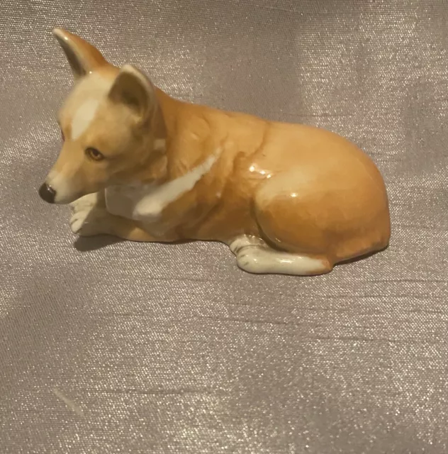 Branksome China Corgi Figure 3 Inches Long