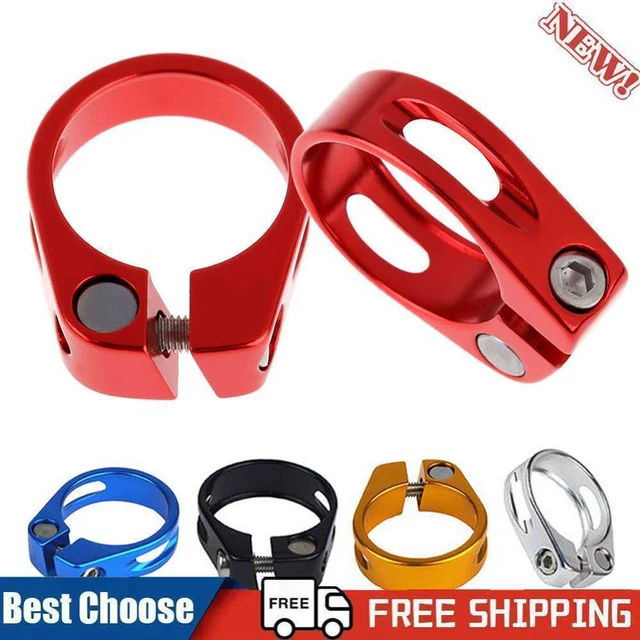 31.8/34.9mm BMX Bicycle Seatpost Clamp Alloy MTB Bike Saddle Seat Post Tube Clip