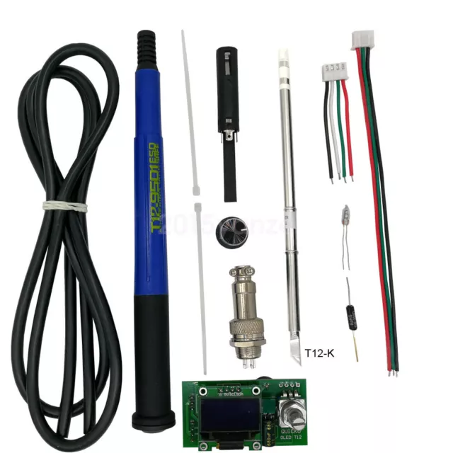 T12 Soldering Iron Station OLED Temperature Controller w/ 9501 Handle for HAKKO