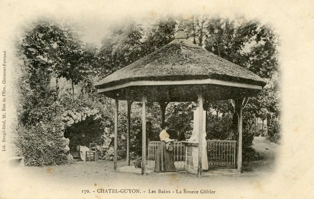 *21873 cpa Chatel Guyon - La Source Gübler
