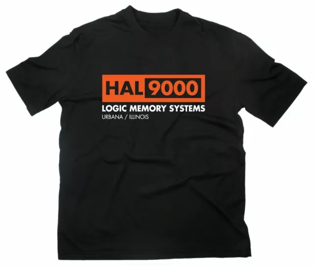 HAL 9000 T-Shirt Computer 2001 A Space Odyssey Fanshirt Fan  Stanley Kubrick