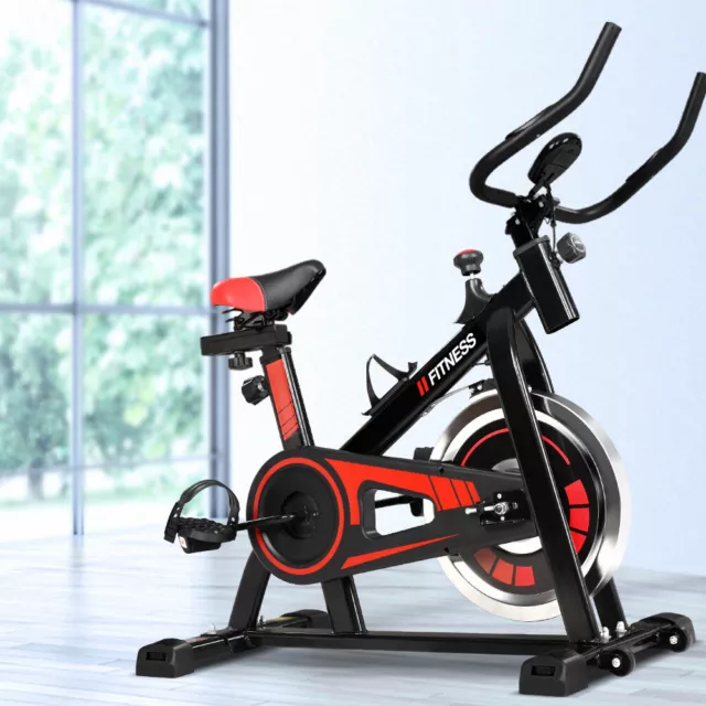 Spin Bike Exercise Bike Flywheel Fitness Home Commercial Workout Gym