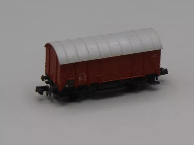 Wagon couvert DB 223800 Gmh 39 marron - Arnold Rapido