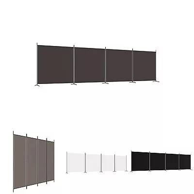 Room Divider Panel Privacy Screen Partition Stand Multi Colours/Sizes vidaXL