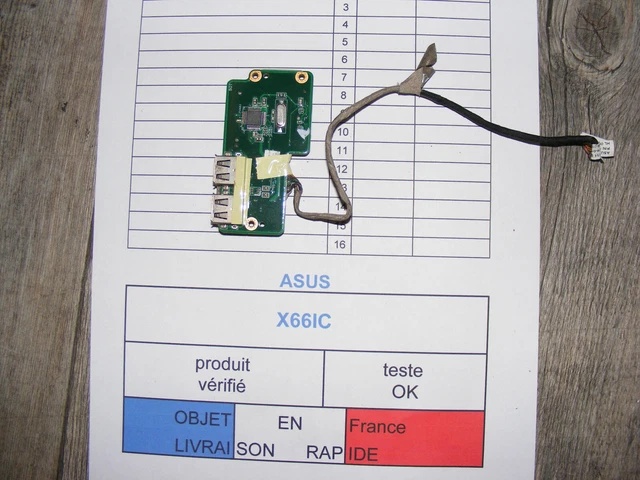 Carte Mère ASUS X66ic Complète - Fonctionnelle - Occasion