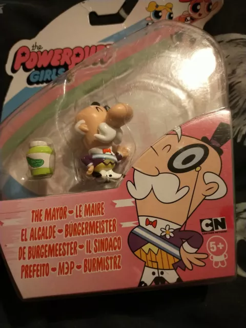 The Powerpuff Girls - The Mayor New & Sealed Bnib -  Cartoon Network