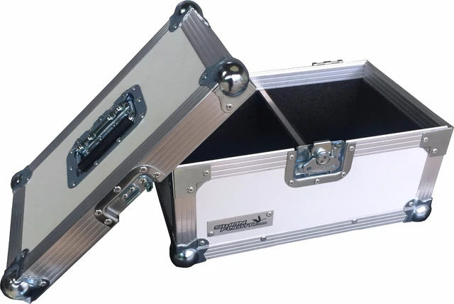 7" Single 200 Swan Flight Case Vinyl Record Box (White Rigid PVC) 2