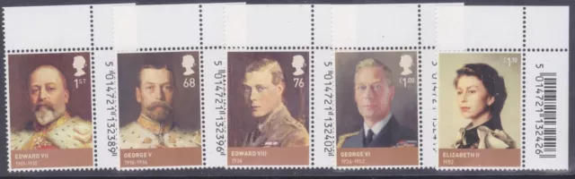 GB 2012 Kings & queens 6th issue (MNH)