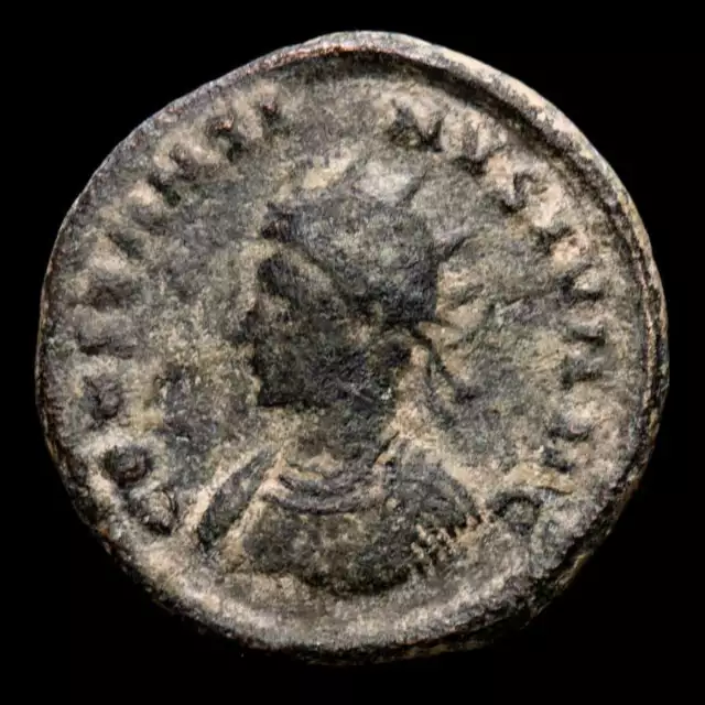 *Lucernae* Constantine I follis VO/TIS/XX /P-R//PLON Londinum 307-337
