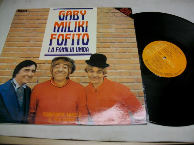 GABY FOFO Y MILIKI CON FOFITO La Familia Unida VINYL LP