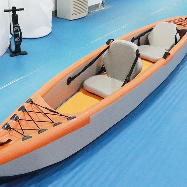 Siège De Kayak Avec Support Dorsal Réglable – Siège Détachable Confortable, Sac De Rangement Inclus, Pour Kayak Et Paddleboard