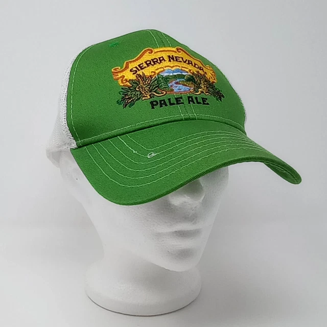 SIERRA NEVADA PALE Ale Green White Trucker Mesh Snapback Beer Hat Cap