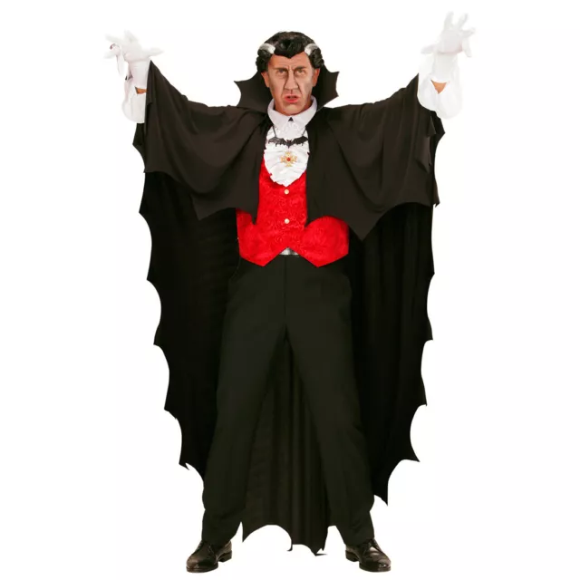 Vampirumhang Fledermaus Umhang Vampir Gewand Dracula Mantel Kostüm Halloween