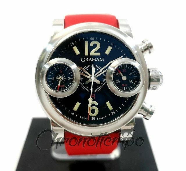 Curved Red Silicone Watch Band Strap 22mm 4 Graham Swordfish Bracelet free Tools Curved Red Silicone Watch Band Strap 22mm 4 Graham Swordfish Bracelet free Tools