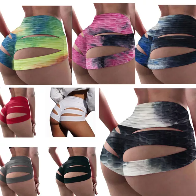 Cut Off Womens Denim Shorts Low Rise Bikini S-XXL Booty Ripped Raw Hem Jeans