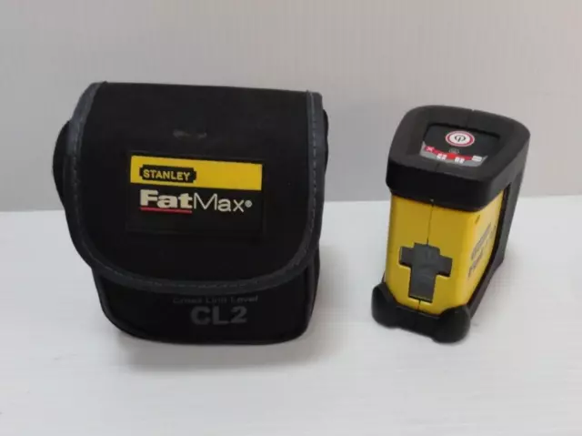 Stanley FatMax 77-153 CL2 Self-Leveling Cross Line Laser Stanley FatMax 77-153 CL2 Self-Leveling Cross Line Laser