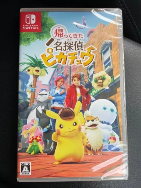 Nintendo Switch Pokemon Detective Pikachu Returns Japanese Sealed with Tracking