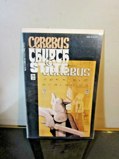 Cerebus Church & State #25 Aardvarkvanaheim BAGGED BOARDED~