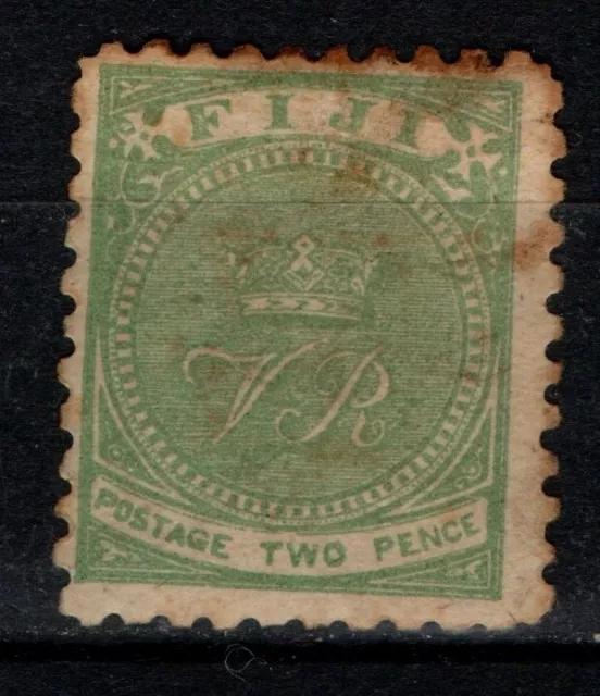 Fiji 1878 1881 1899 2d Two Pence perf 10 SG40 Mint MH see note