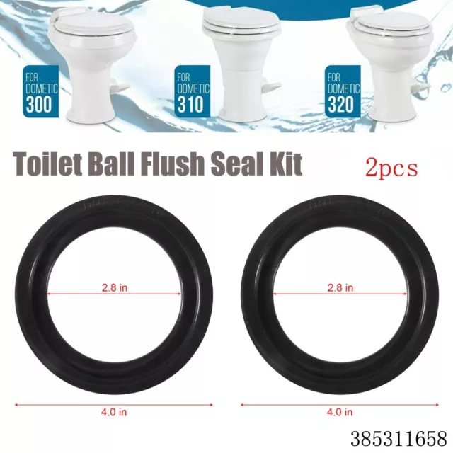 2PCS 385311658 WC Flush Seal Ball F?? R Domotique 300 310 320 Rv Toilettes  EUR 11,20 - PicClick FR