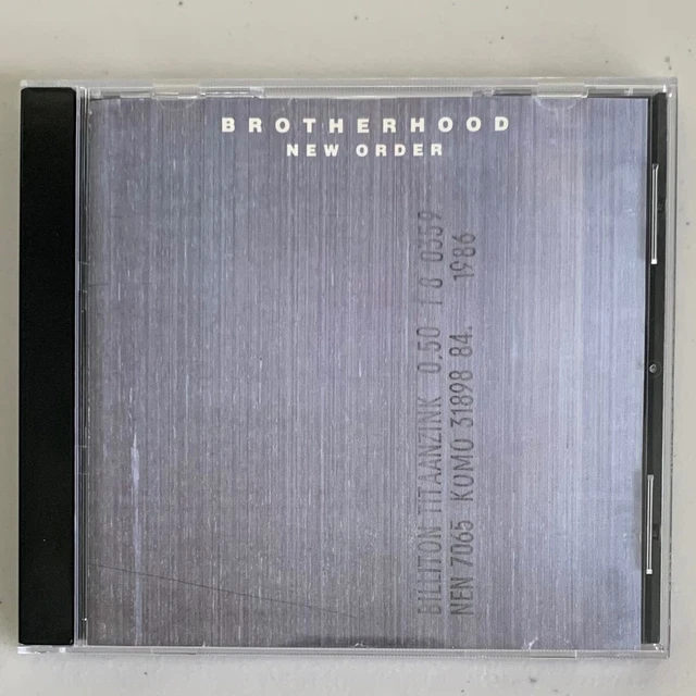 NEW ORDER BROTHERHOOD CD 1988 Release SRC Electro Synth-Pop New Wave ...