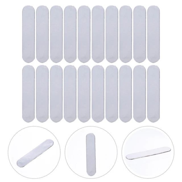 20 piezas de chapa de plomo de golf cinta de plomo cinta de plomo para cancha de golf blanca