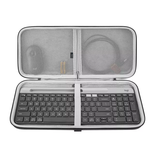 Funda para teclado Geekria compatible con Logitech MK470 delgada inalámbrica