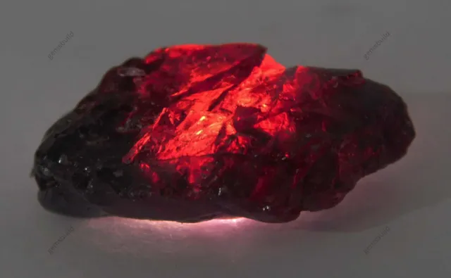 21 Ct Natural Garnet Earth Mined Rough Certified Red Garnet Rough