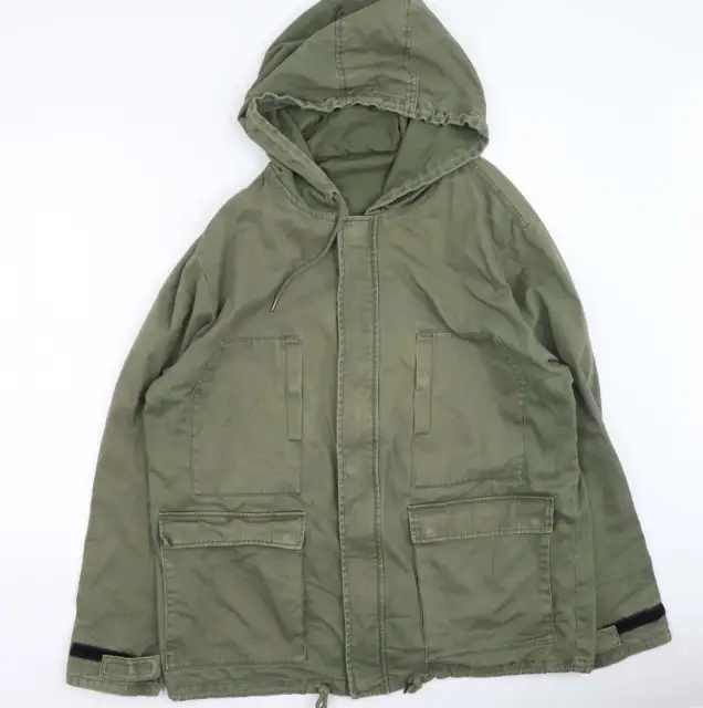 Primark Womens Green Rain Coat Size L