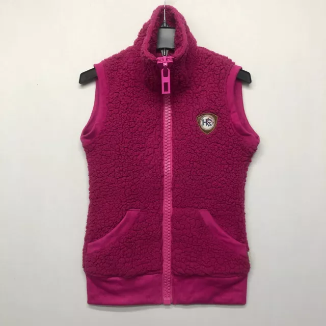 Horseware Ireland Women Equestrian Fleece Vest Jacket Size XS X-Small M098 -20