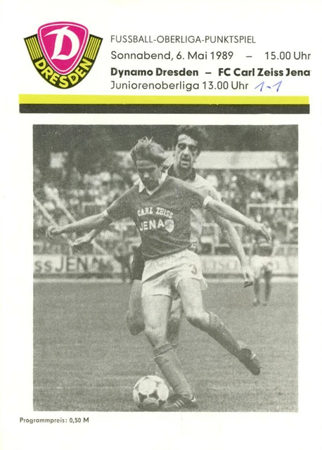 Programme De Match FC Magdebourg Vs Carl Zeiss Jena 68/69 - Oberliga RDA - Vintage Football