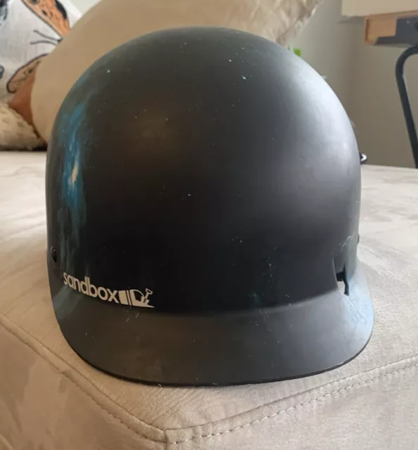 SANDBOX Snowboard Helmet - Men’s Large - Black Cosmic