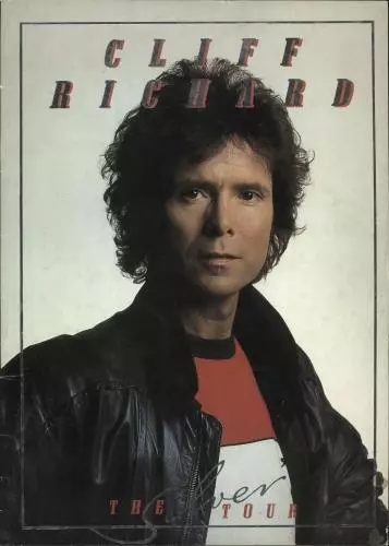 Cliff Richard tour programme The Silver Tour - EX UK
