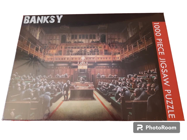 Banksy - Devolved Parliament 1.000 Teile 68 x 49 cm NEU + OVP