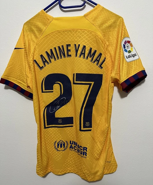 Maillot FC Barcelona Signé Par Pedri - Autographe Authentique - Fabriqué En Espagne