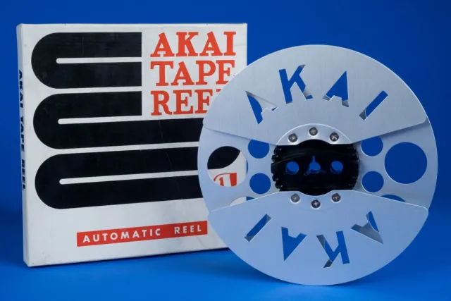 7 INCH DIE-CUT ATR Akai Metal Takeup Reel To Reel Tape Recorder NEAR MINT  -VIDEO $225.00 - PicClick