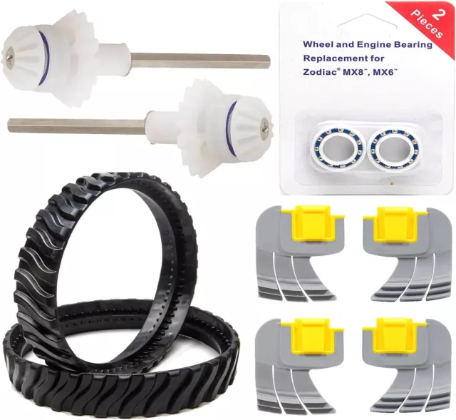 Tune Up Kit with Drive Shaft/Bearing/Scrubbing Brush for MX8 MX6 Pool Cleaner