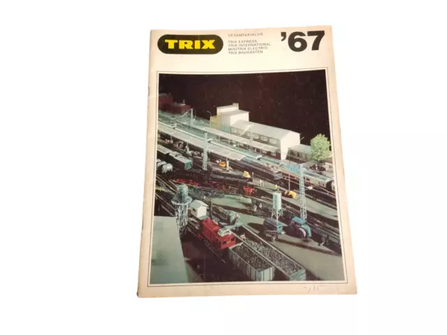 TRIX Gesamtkatalog'67  Katalog / Heft mit Preise Sammler